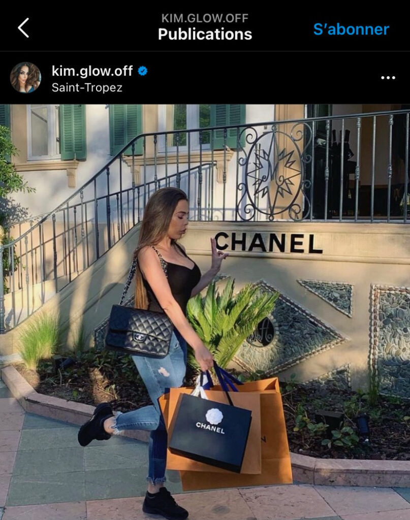 salaire-de-kim-glow-sur-instagram