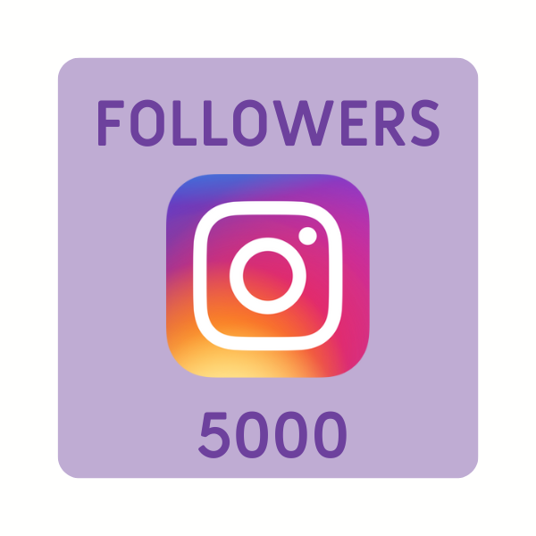 Acheter 5000 followers pour compte Instagram
